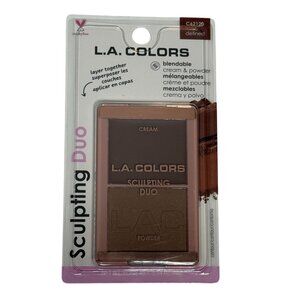 L.A. Colors Sculpting Duo Cream Powder Contour Defined New